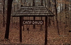 Camp David, The Presidential Retreat Hauvers, MD Postcard Postcard