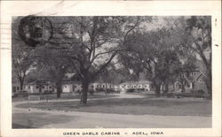 Green Gable Cabins Postcard