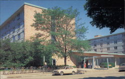 University of Iowa - Burge Residence Hall Iowa City, IA Postcard Postcard