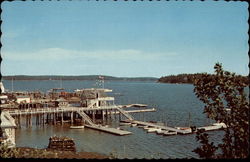 View of Fox Island Thorofare Postcard