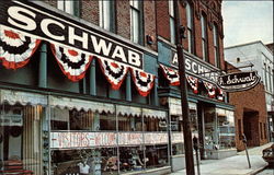 A Schwab Storefront, 163 Beale Street Memphis, TN Postcard Postcard