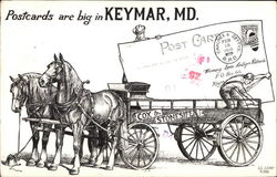 Postcards are Big in Keymar Postcard