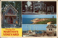 Greetings from Martha's Vineyard Postcard