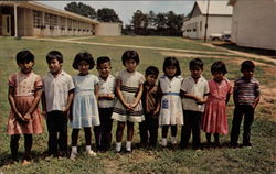 Ten Little Choctaw Indians Postcard