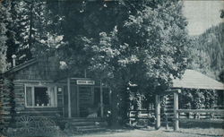 Lochsa Lodge Lolo, MT Postcard Postcard