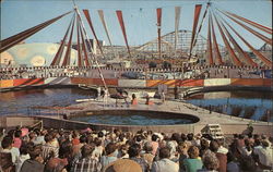 The Sea Circus, Pacific Ocean Park Santa Monica, CA Postcard Postcard