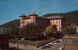 Moody Hotel and Bath House Postcard