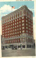 Hotel Capital Lincoln, NE Postcard Postcard