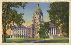 Kansas State Capitol Postcard