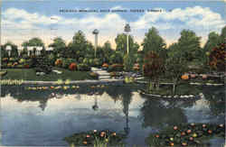 Reinisch Memorial Rock Garden Postcard