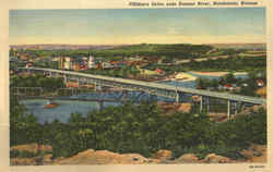 Pillsbury Drive Over Kansas River Postcard