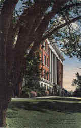 Hall of Agriculture, Michigan State College Postcard