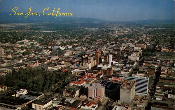 Aerial View of San Jose California