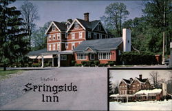 Historic Springside Inn Auburn, NY Postcard Postcard