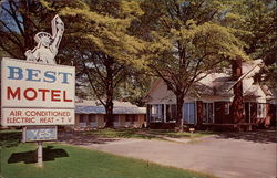 Best Motel Charlotte, NC Postcard Postcard