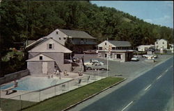 Motel Glen Eden Postcard