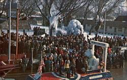 Crowning of the Queen, Annual Winter Carnival Postcard