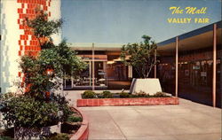 The Mall at Valley Fair San Jose, CA Postcard Postcard