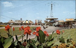 Beach Bend Park, Go-Cart and Midway Bowling Green, KY Postcard Postcard