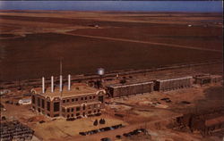 Aerial View of Tuco Generating Station Postcard