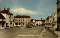 Market Place Chippenham, WILTSHIRE England Postcard Postcard