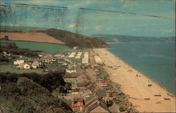 Caravan Park from the North Beesands, England Postcard Postcard