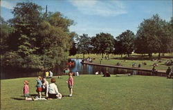 Abington Park Postcard