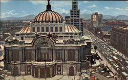 The Palace of Fine Arts Mexico City, Mexico Postcard Postcard