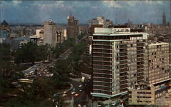 Hotel Continental Hilton Mexico City, Mexico Postcard Postcard