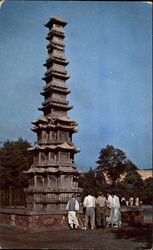 Thirteen-Story Pagoda in Seoul, Korea Postcard