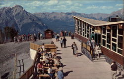 Tea House in The Clouds Banff, BC Canada British Columbia Postcard Postcard