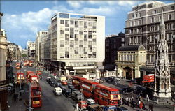 Charing Cross and The Strand Postcard