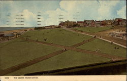 The Green Hunstanton, England Norfolk Postcard Postcard