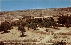 General View of City Jerusalem, Israel Middle East Postcard Postcard