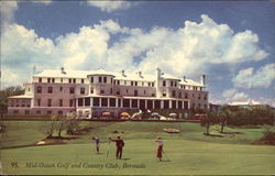 MId-Ocean Golf and Country Club Tucker Town, Bermuda Postcard Postcard