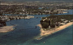 Hillsboro Lighthouse Pompano Beach, FL Postcard Postcard