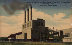 View of Power House in one of the Process Areas Postcard