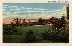 Cliff Shaft Mine Ishpeming, MI Postcard Postcard