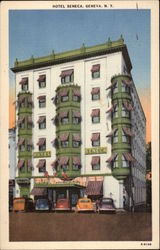 Hotel Seneca Geneva, NY Postcard Postcard