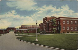 Special Services Building, Franklin Delano Roosevelt Veterans Administration Hospital Montrose, NY Postcard Postcard