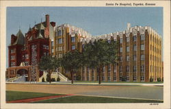 Santa Fe Hospital Postcard