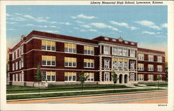 Liberty Memorial High School Postcard