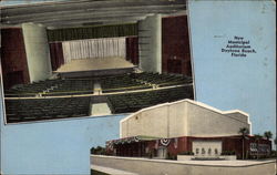 New Municipal Auditorium Daytona Beach, FL Postcard Postcard