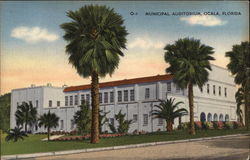 Municipal Auditorium Postcard