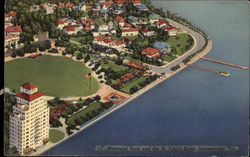 Memorial Park and the St. John's River Jacksonville, FL Postcard Postcard