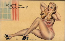 What's On Your Mind? Postcard