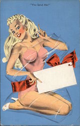 You Send Me! Swimsuits & Pinup Postcard Postcard