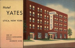 Hotel Yates Postcard