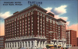 Pantlind Hotel Grand Rapids, MI Postcard Postcard