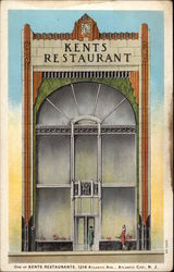 Kents Restaurant Postcard